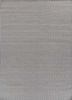 grey and black grey and black wool and viscose flat weaves Rug