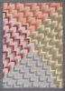 beige and brown beige and brown wool and viscose flat weaves Rug