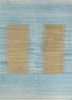 abrash blue wool flat weaves Rug - HeadShot abrash blue wool flat weaves Rug - HeadShot