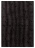 verve grey and black acrylic hand knotted Rug - HeadShot