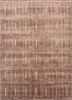 azalea beige and brown bamboo silk hand knotted Rug - HeadShot