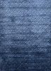 azalea blue bamboo silk hand knotted Rug - HeadShot azalea blue bamboo silk hand knotted Rug - HeadShot