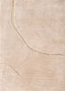 beige and brown beige and brown bamboo silk hand knotted Rug