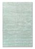 blue blue wool and bamboo silk hand knotted Rug