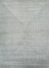 azalea blue wool and bamboo silk hand knotted Rug - HeadShot