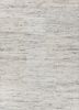 aprezo ivory wool and bamboo silk hand knotted Rug - HeadShot