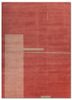 pink and purple pink and purple wool hand knotted Rug