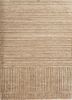 beige and brown beige and brown wool and silk hand knotted Rug