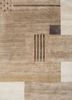 blythe beige and brown wool hand knotted Rug - HeadShot blythe beige and brown wool hand knotted Rug - HeadShot
