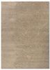 azalea beige and brown wool and zari hand knotted Rug - HeadShot