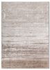 entropy ivory bamboo silk hand knotted Rug - HeadShot