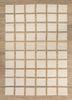hula ivory jute and hemp hand knotted Rug - HeadShot