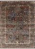 gulmarg grey and black silk hand knotted Rug - HeadShot gulmarg grey and black silk hand knotted Rug - HeadShot