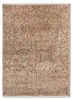 gulmarg beige and brown silk hand knotted Rug - HeadShot gulmarg beige and brown silk hand knotted Rug - HeadShot