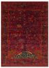 gulmarg red and orange silk hand knotted Rug - HeadShot gulmarg red and orange silk hand knotted Rug - HeadShot