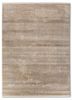 entropy beige and brown wool and bamboo silk hand knotted Rug - HeadShot entropy beige and brown wool and bamboo silk hand knotted Rug - HeadShot