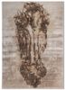 entropy ivory wool and bamboo silk hand knotted Rug - HeadShot entropy ivory wool and bamboo silk hand knotted Rug - HeadShot