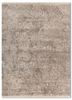 pansy beige and brown wool and bamboo silk hand knotted Rug - HeadShot pansy beige and brown wool and bamboo silk hand knotted Rug - HeadShot