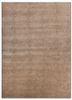 azalea beige and brown wool and bamboo silk hand knotted Rug - HeadShot