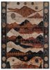 whispers of the desert beige and brown wool and bamboo silk hand knotted Rug - HeadShot whispers of the desert beige and brown wool and bamboo silk hand knotted Rug - HeadShot