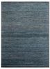 blue blue afghan wool and jute hand knotted Rug
