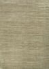 green green afghan wool and jute hand knotted Rug