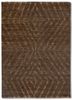 zuri beige and brown wool hand knotted Rug - HeadShot zuri beige and brown wool hand knotted Rug - HeadShot