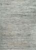 blue blue wool hand knotted Rug