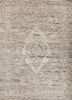 thyme beige and brown wool hand knotted Rug - HeadShot thyme beige and brown wool hand knotted Rug - HeadShot