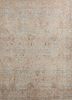 erbe blue wool hand knotted Rug - HeadShot