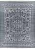 manifest grey and black wool hand knotted Rug - HeadShot