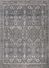 erbe blue wool hand knotted Rug - HeadShot