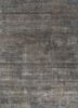 grey and black grey and black wool hand knotted Rug