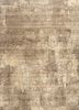  beige and brown wool hand knotted Rug
