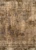  beige and brown wool hand knotted Rug