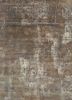  grey and black wool hand knotted Rug
