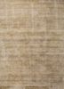  beige and brown wool hand knotted Rug