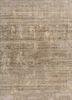  ivory wool hand knotted Rug