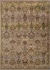 erbe beige and brown wool hand knotted Rug - HeadShot