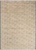 erbe ivory wool hand knotted Rug - HeadShot