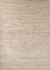 thyme beige and brown wool hand knotted Rug - HeadShot