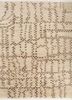 thyme beige and brown wool hand knotted Rug - HeadShot thyme beige and brown wool hand knotted Rug - HeadShot