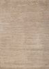 beige and brown beige and brown wool hand knotted Rug