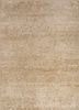 beige and brown beige and brown wool hand knotted Rug