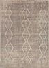 beige and brown beige and brown wool hand knotted Rug