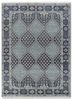 erbe blue wool hand knotted Rug - HeadShot erbe blue wool hand knotted Rug - HeadShot