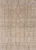 zuri ivory wool hand knotted Rug - HeadShot zuri ivory wool hand knotted Rug - HeadShot