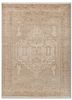 thyme beige and brown wool hand knotted Rug - HeadShot thyme beige and brown wool hand knotted Rug - HeadShot