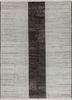 manifest grey and black afghan wool hand knotted Rug - HeadShot manifest grey and black afghan wool hand knotted Rug - HeadShot