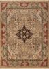 gulnar beige and brown wool hand knotted Rug - HeadShot gulnar beige and brown wool hand knotted Rug - HeadShot